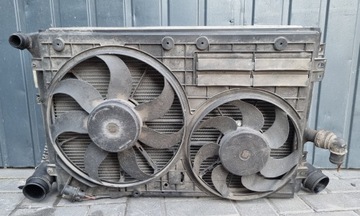 фото thumb №5, Vw audi a3 golf caddy passat b6 комплект радиатор 1k0145803bn 3c0820411d