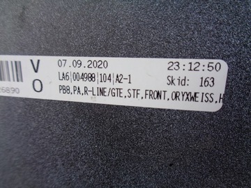 фото thumb №7, Бампер переднє vw passat b8 3g 18 рестайлінг gte r-line