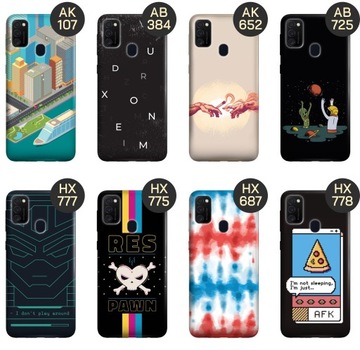 ETUI DO SAMSUNG GALAXY M21 WZORY DLA CHŁOPAKA OBUDOWA POKROWIEC CASE