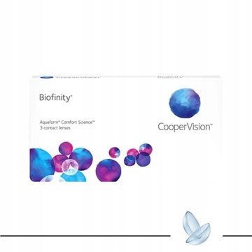 Линзы Biofinity 3 шт. сила +0,25 ВС 8,6.