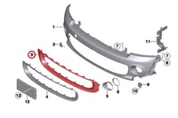 фото thumb №3, Mini clubman r55 захист впуск повітря 51117268752