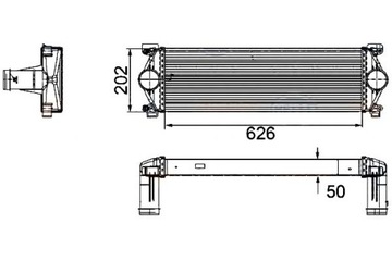 фото thumb №2, Hella интеркулер радиаторов воздуха doładowujące