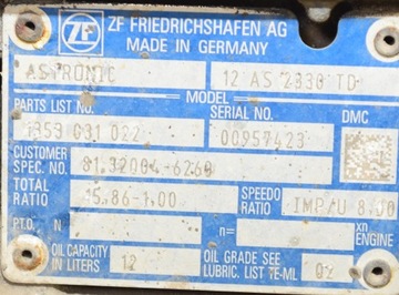 фото thumb №8, Коробка передач коробки передач автомат zf 12as2330 td man tgx