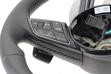 фото thumb №7, Audi a4 a5 руль + передачи 8w0419091h 8w0419091cl цвет inu - чёрный 8w0