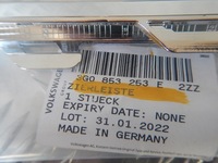 фото thumb №4, Vw passat b8 r-line lift ліва молдинг бампер nowa