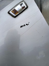 фото thumb №7, Крыло левый перед opel zafira b ii lata 2005-2014 цвет z157