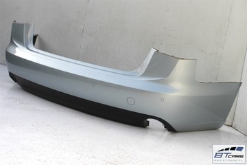 фото thumb №9, Audi a6 sedan зад бампер задний + крышка багажника 4g 4g5 цвет: lx7s - серебристый