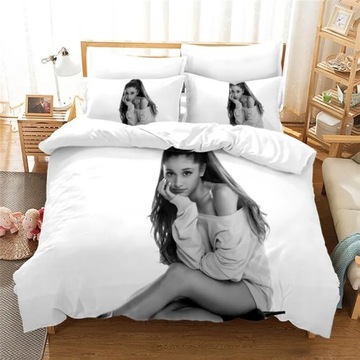 МОДНЫЙ КОМПЛЕКТ ПОСТЕЛЬНОГО ПРИНАДЛЕЖНОСТИ SEXY GIRL ARIANA GRANDE, B
