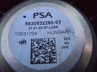 фото thumb №6, Динамик дверь левый перед citroen e-c4 c4 3 iii 22r. 9830932280