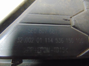 фото thumb №8, Решётка бампера левая skoda octavia iii 5e0807681f