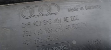 фото thumb №13, A6 c7 4g рестайлінг решітка радіатора решітка бампера перед sline чорний pod pdc 4g0853651af