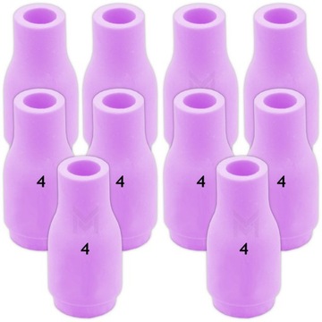 10 керамических сопел TIG № 4 13n08 SR9 SR20