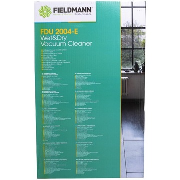 Odkurzacz na Mokro i na Sucho Fiedmann FDU 2004-E