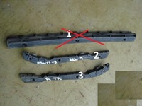 фото thumb №1, Mercedes r-klasa w251 long направляющая бампера заднего