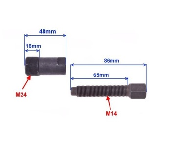 ŚCIĄGACZ KOŁA MAGNESOWEGO MAGNETA SKUTER 4T