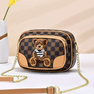 ЖЕНСКАЯ СУМКА MESSAGE СУМКА НА ПЛЕЧО LITTLE BEAR TEDDY BAG ЦВЕТА