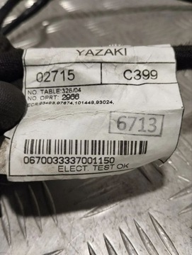 фото thumb №6, Maserati levante 2019 джгут провід двері задніх 06700333370