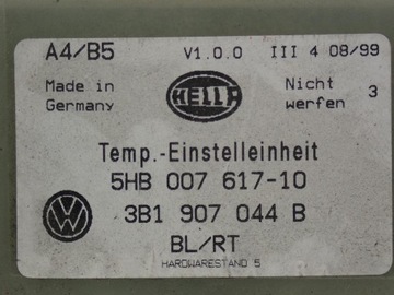 фото thumb №5, Vw passat b5 96-00 панель кондиционера воздуховод ac at 3b1907044b