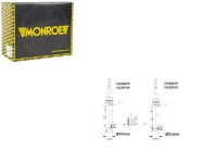 фото thumb №1, Амортизатор перед правий peugeot 2008 i 1.2-1.6d 03.13- monroe