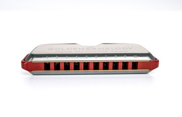 Golden Melody E-Dur - Harmonijka ustna diatoniczna seria Progressive Hohner