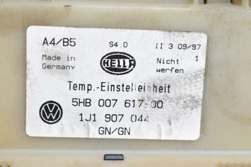 фото thumb №8, Панель керування повітропровід клімат 1j1907044 vw passat b5 96-00