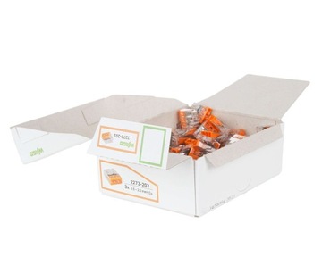 РАЗЪЕМЫ ПРОВОДОВ WAGO QUICK CONNECTOR 3x2,5 НАБОР ИЗ 10 ШТ.