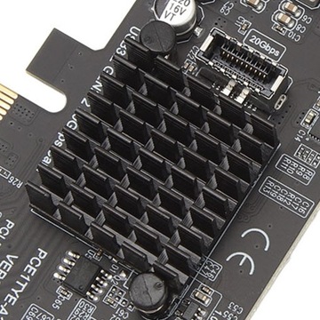 Карта расширения USB 3.2 gen 2, тип C, 20 Гбит/с, основной управляющий компьютер asm3242 на USB