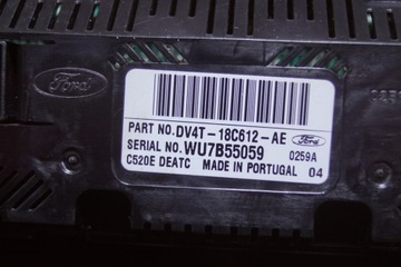 фото thumb №13, Панель кондиционера ford kuga mk2 dv4t-18c612-ae