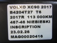 Volvo xc90 2 xc 90 2.0 t6 фильтр угольный топлива с углем активированным 31478242 Цена, фото thumb