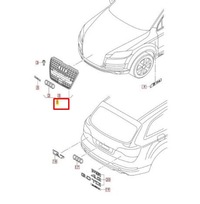 фото thumb №2, Audi q7 4l передня частина бампер радіатор решітка 4l0853651a1qp