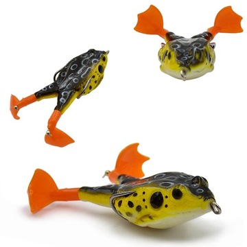 Наживка 3D FROG ANTI-HOOKING OLD RIVER SOM