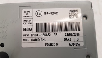 фото thumb №5, Ford fiesta mk8 радіо h1bt-18d832-ap