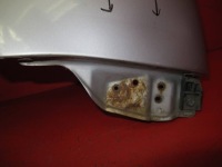 фото thumb №6, Nissan micra k11 рестайлінг 99-03 крило праве перед передній срібний kl0
