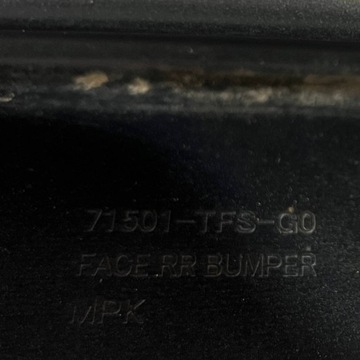 фото thumb №10, Бампер зад задній honda hrv hr-v ii рестайлінг 71501-tfs-g0