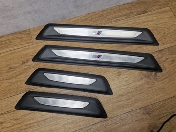 фото thumb №6, Bmw f34 f36 планки накладки порогові м-пакет комплект набір 8051037 8059015