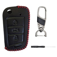 фото thumb №1, Корпус ключ pilot чохол шкіряний skoda octavia iii 3 rapid fabia superb