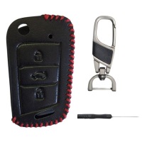 фото thumb №1, Корпус ключ pilot чохол шкіряний volkswagen vw golf vii