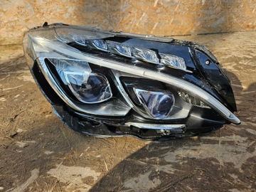 MERCEDES W205 ПОЛНОСТЬЮ СВЕТОДИОДНАЯ ФАРА ПЕРЕДНЯЯ ПРАВАЯ