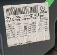 фото thumb №9, Обивка обшивка дверь левый задняя mercedes glk x204