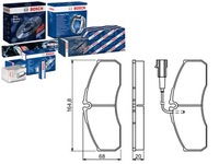 фото thumb №1, Гальмівні колодки гальмівні rvi maxity nissan nt500 cabstar n