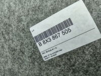 Потолок 8x3867505 eu5 audi a1 3 дверь 2010-2018r. titangrau оригинал Оригинал, фото thumb