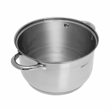 KINGHOFF СЕРЕБРЯНЫЕ ГОРШКИ 10 ЭЛЕКС KH-4449