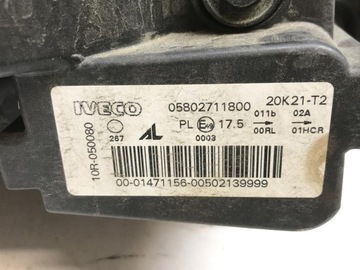 фото thumb №13, Iveco daily vi рестайлінг лампа перед ліва повний led 05802711800