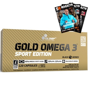 OLIMP GOLD ОМЕГА 3 СПОРТИВНЫЕ ЖИРНЫЕ КИСЛОТЫ 120 капсул