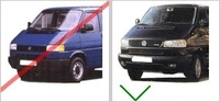 фото thumb №3, Лампи vw t4 96-03r автобус multivan daylight led хром