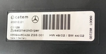 фото thumb №7, Обігрівач mercedes vito w639 v639 a6398301161 європа