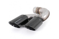 фото thumb №9, Наконечники вихлоп bmw x5 x6 x7 g05 g06 g07 18- зразок v8 чорні чорний