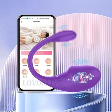 МОЩНОЕ ВИБРАЦИОННОЕ ЯЙЦО С ПРИЛОЖЕНИЕМ, ДИСТАНЦИОННЫМ УПРАВЛЕНИЕМ ПО BLUETOOTH ТЕЛЕФОНУ
