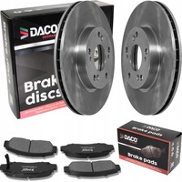 фото thumb №1, Тормозные диски i тормозные колодки daco honda cr-v ii 02- v перед