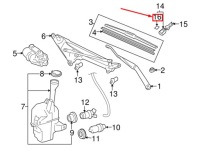 Лента żelowa do датчика дождя lexus rx al10 8994442010 89944-42010 Киев, фото thumb